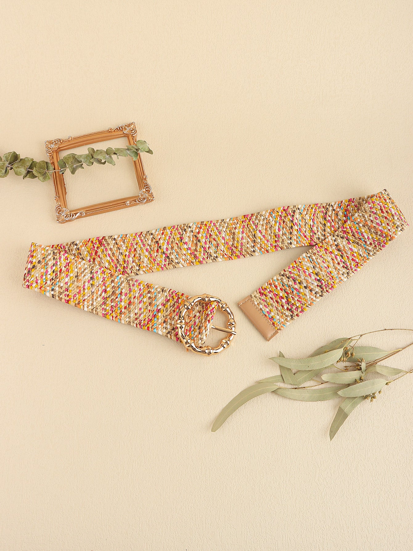 Honeybee Mumford's Multicolored Wide Belt