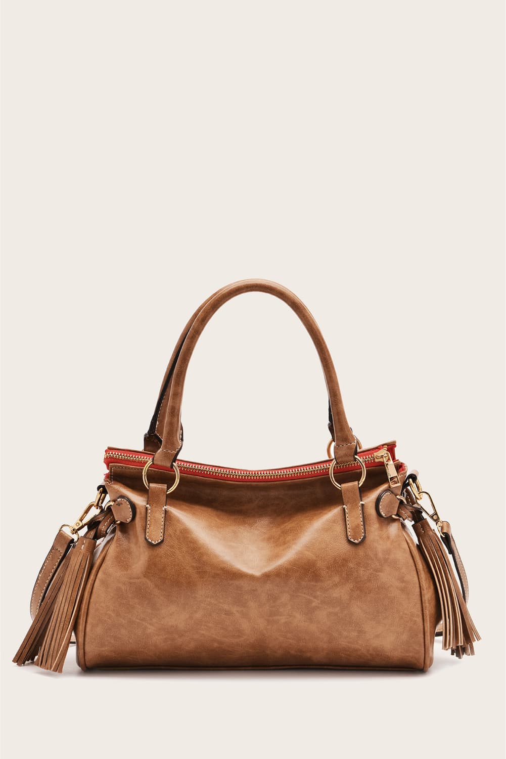 Honeybee Mumford's Leather Handbag