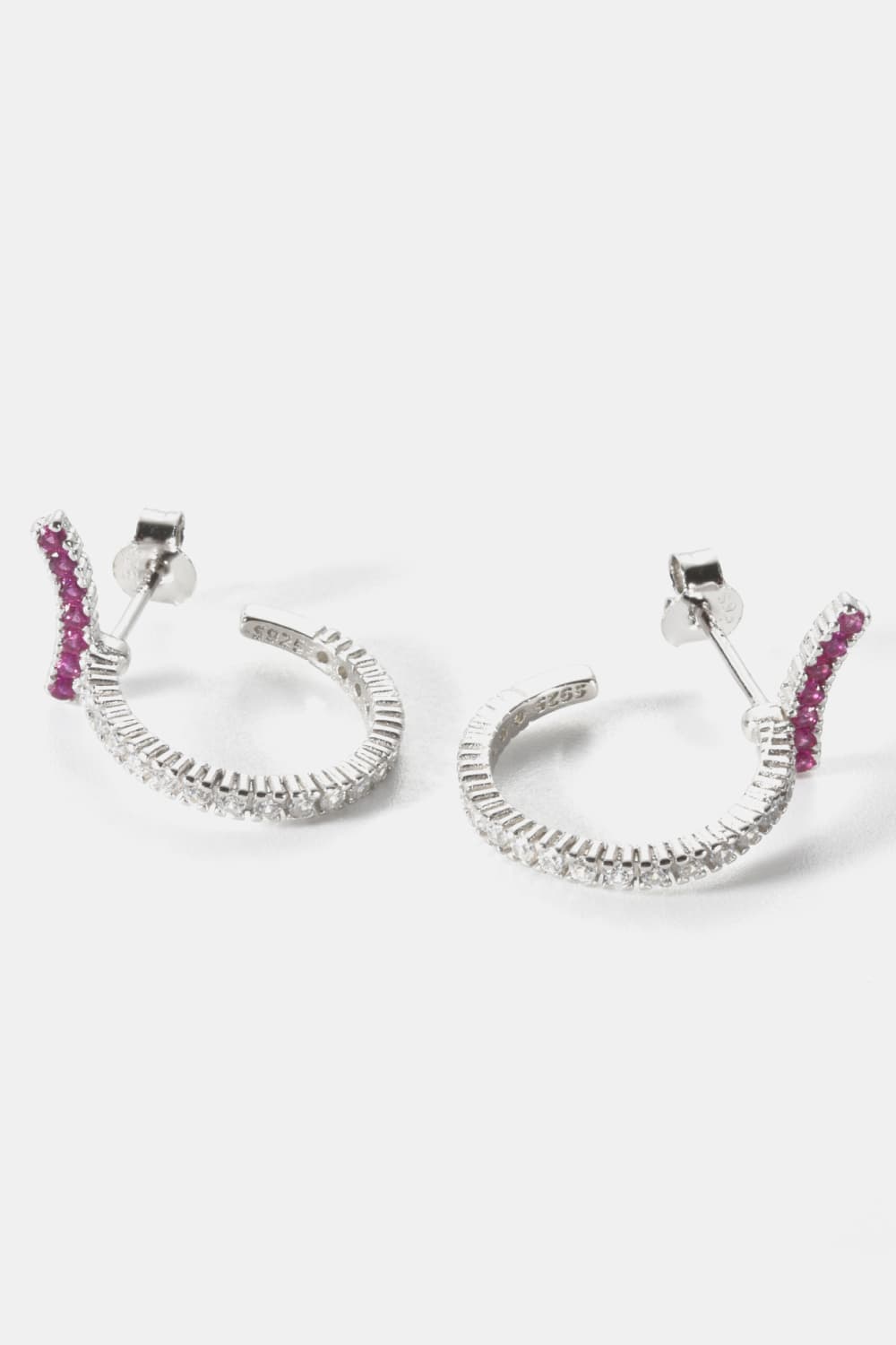 honeybee Mumford's Sterling Silver C-Hoop Earrings