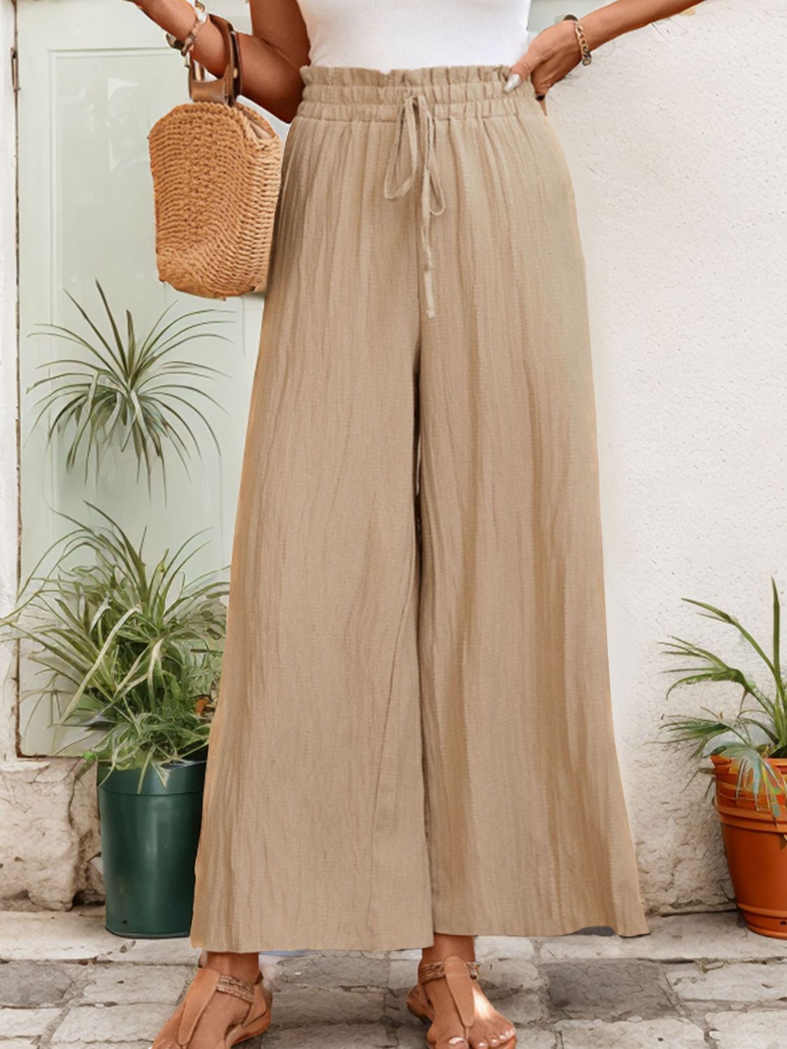 Honeybee Mumford's Frill Wide Leg Pants