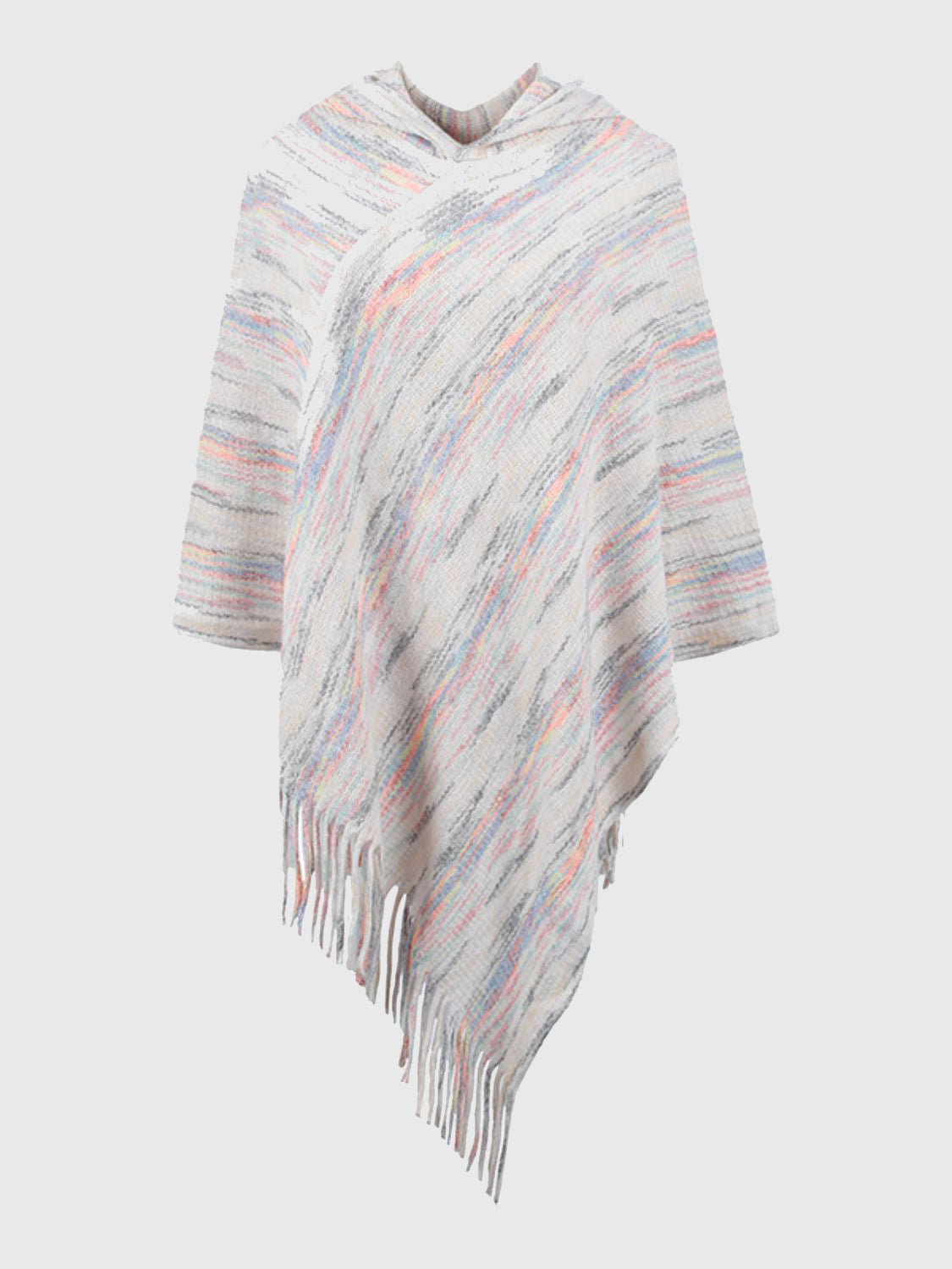 Honeybee Mumford's Fringe Hem Hooded Poncho