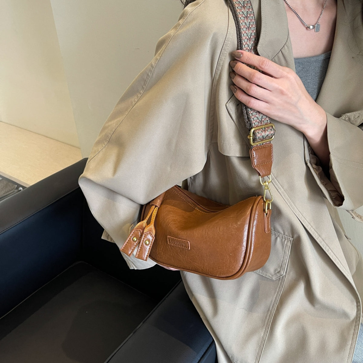 Honeybee Mumford's Leather Shoulder Bag