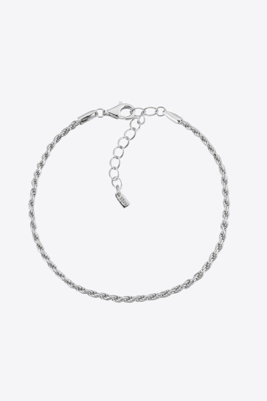 honeybee Mumford's Sterling Silver Twisted Bracelet