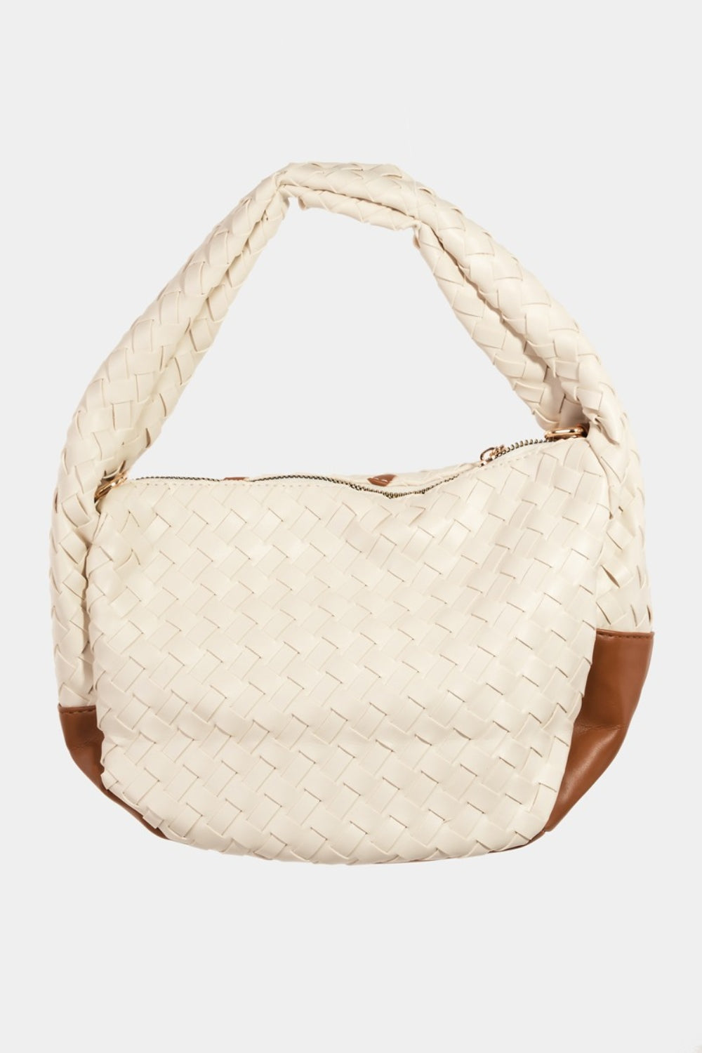 Honeybee Mumford's Tassel Detail Weave Semi Circle Bag