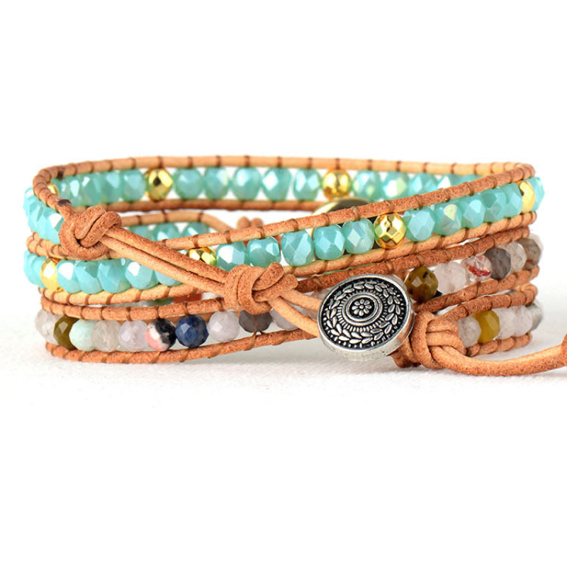 honeybee Mumford's Opal Beaded Layered Bracelet