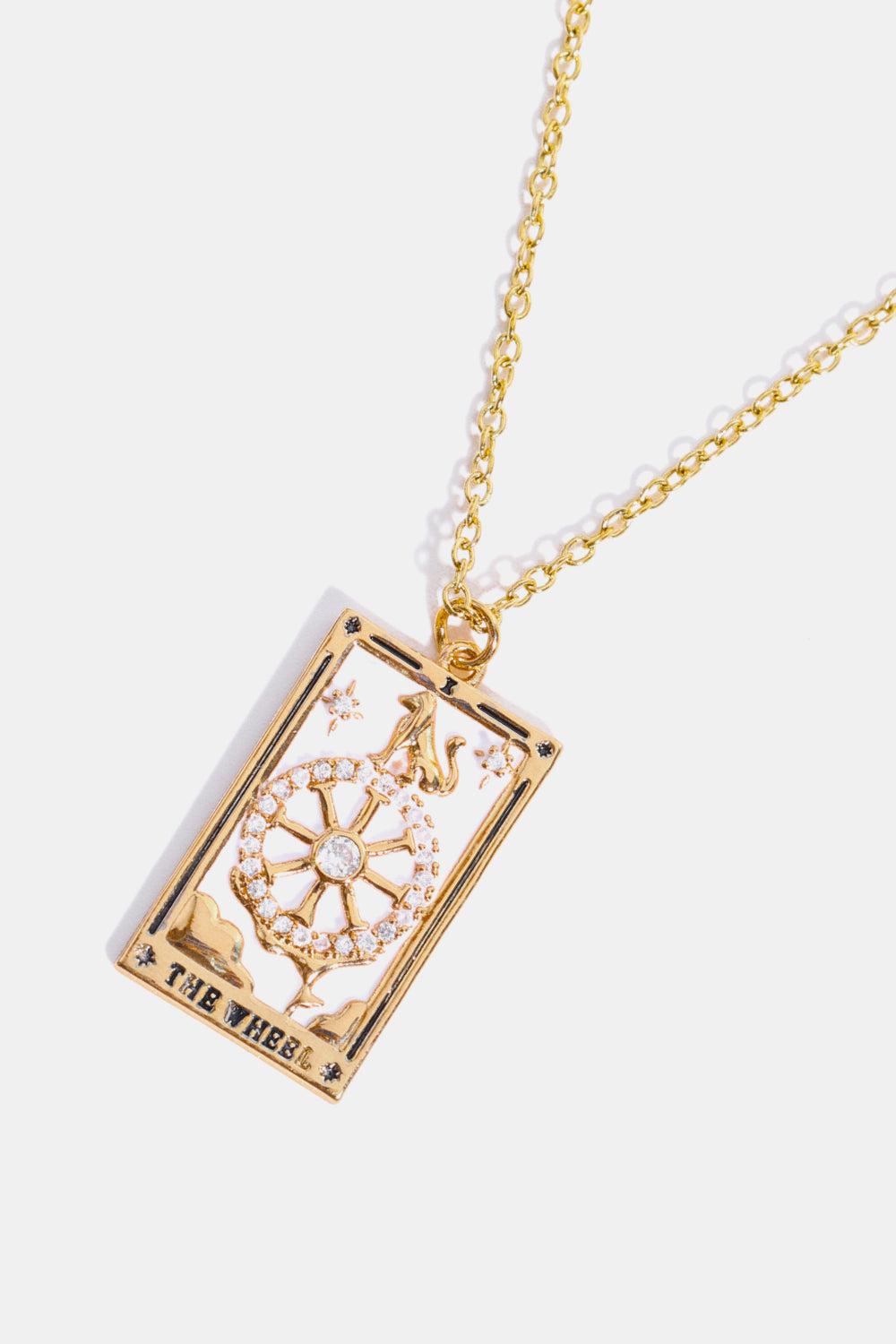 Honeybee Mumford's Tarot Card Pendant Necklace