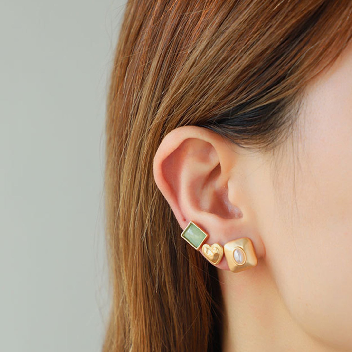 honeybee Mumford's 3-Piece Alloy Stud Earrings