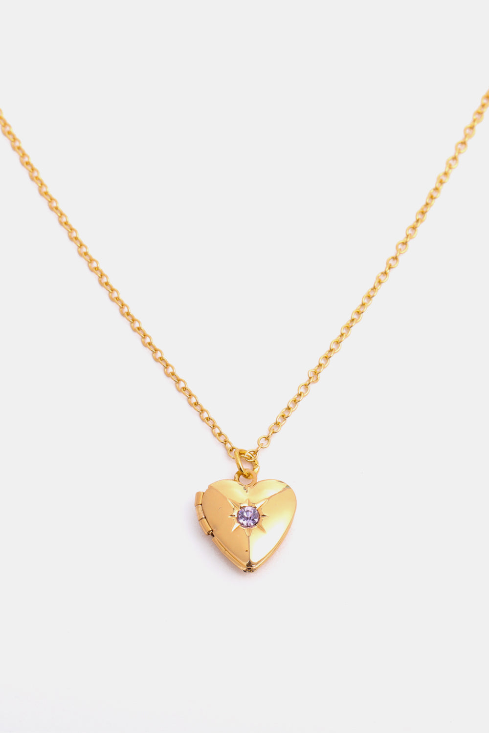 Honeybee Mumford's Heart Shape 14K Gold-Plated Pendant Necklace