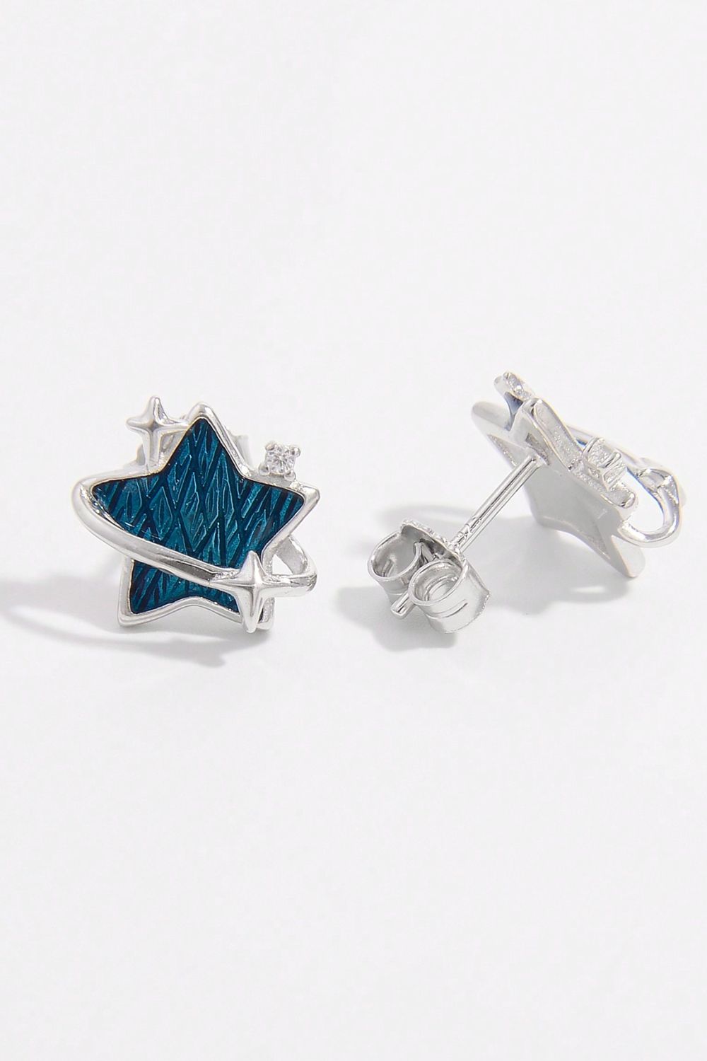 honeybee Mumford's Sterling Silver Star Earrings