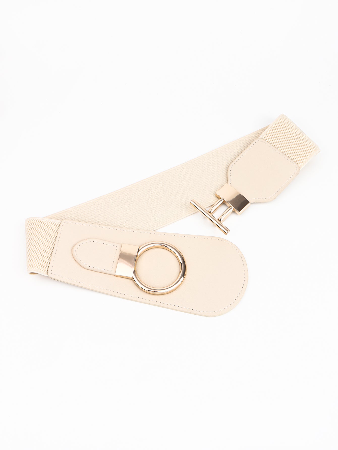 Honeybee Mumford's Elastic Wide Belt with Buckle