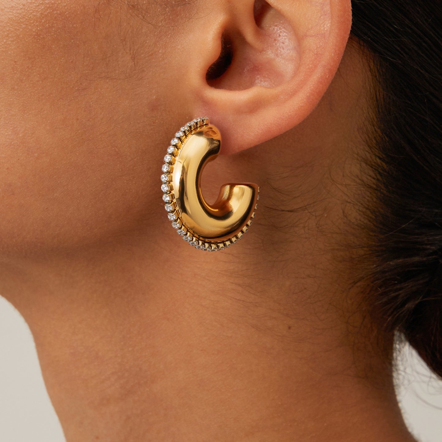 honeybee Mumford's C-Hoop Earrings