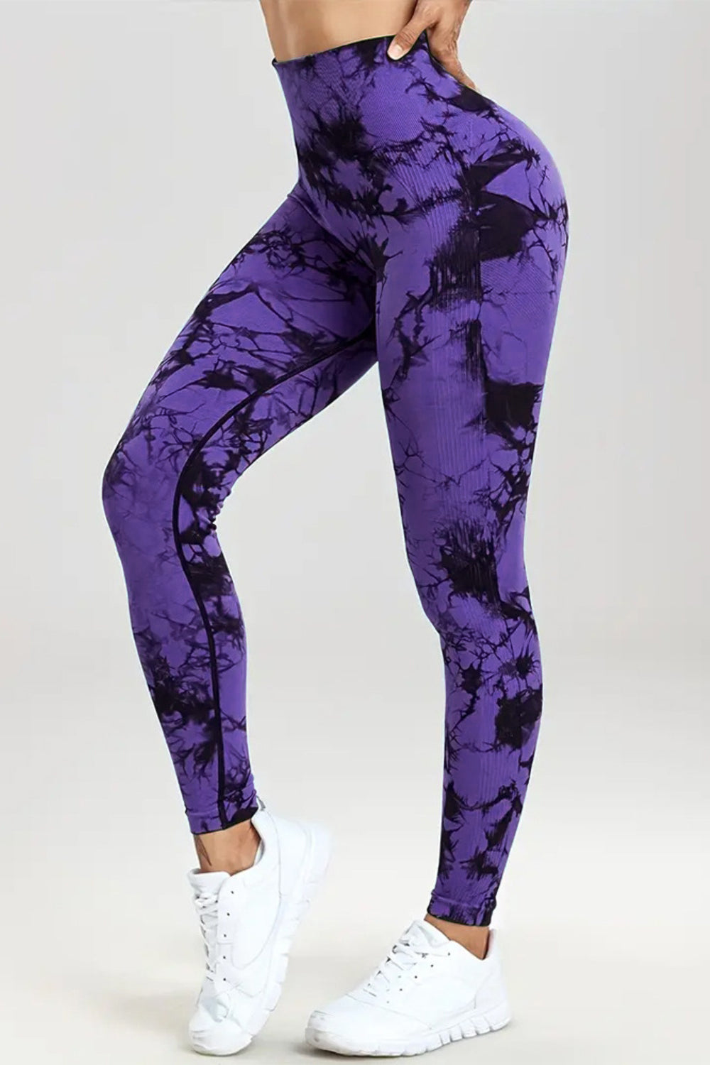 Honeybee Mumford's Printed High Waist Active Pants