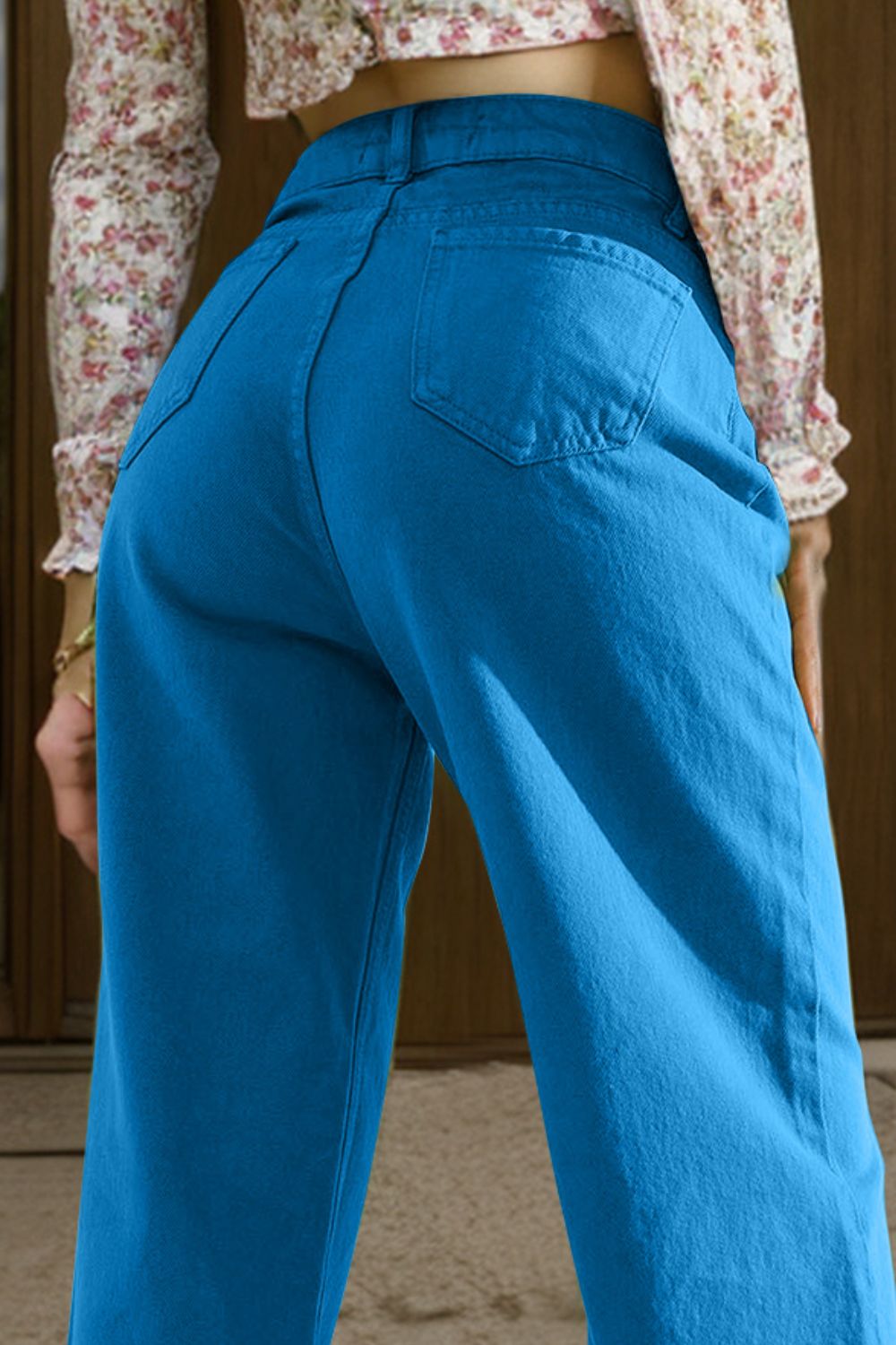 Honeybee Mumford's Wide Leg Jeans with Pockets