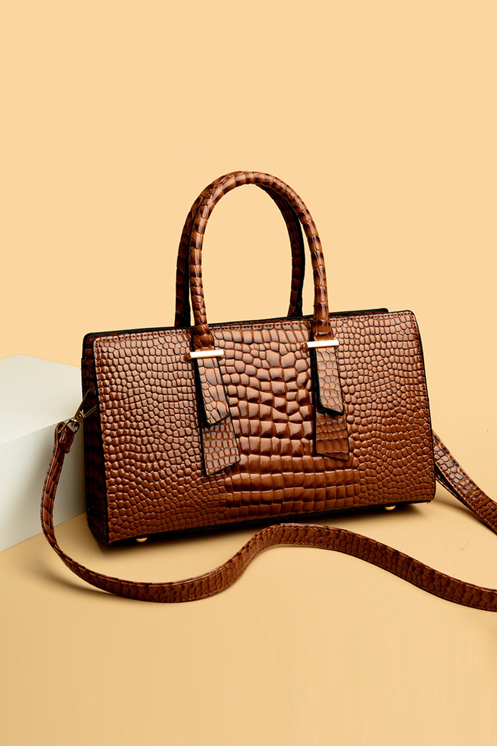 Honeybee Mumford's Textured Leather Handbag