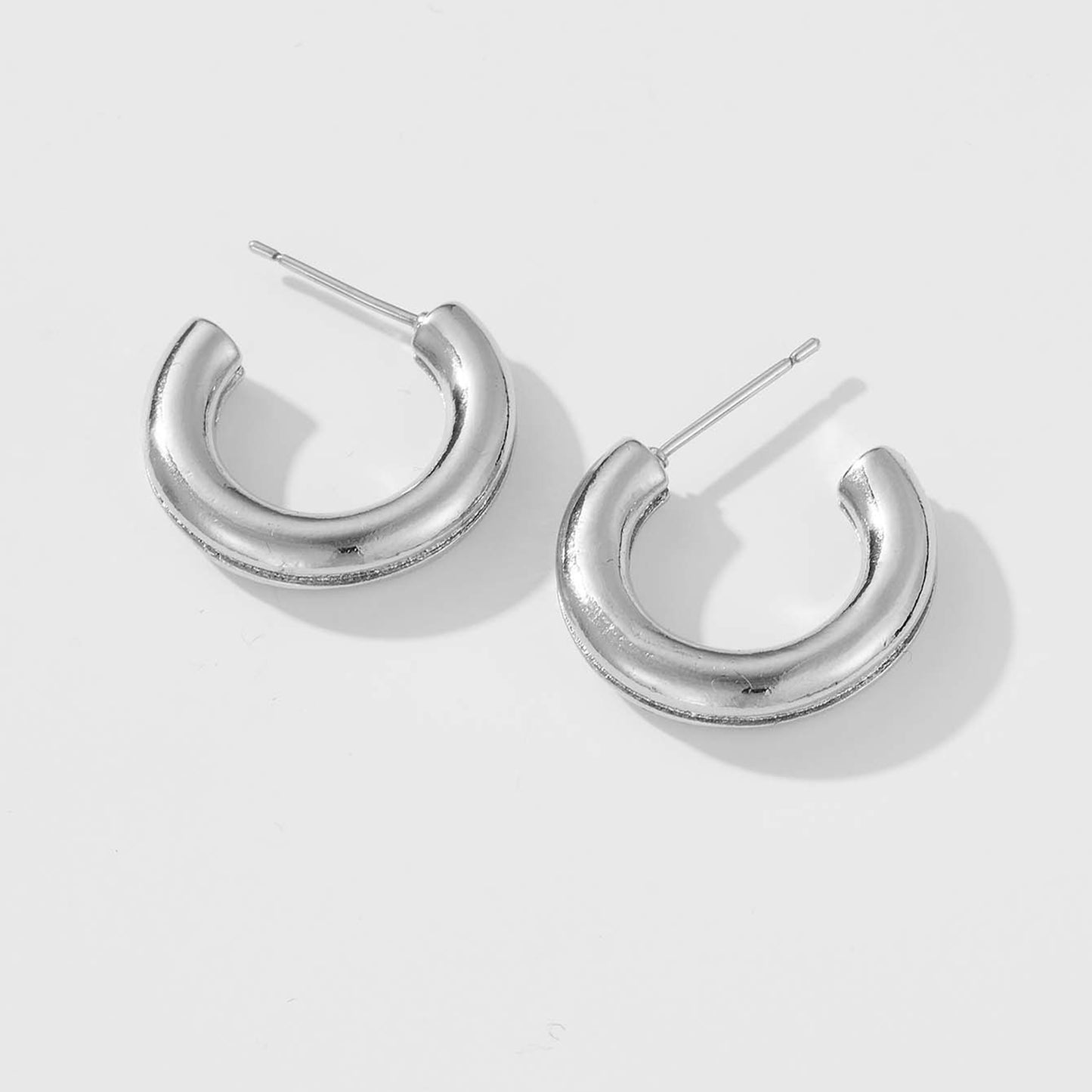 honeybee Mumford's Sterling Silver C-Hoop Earrings