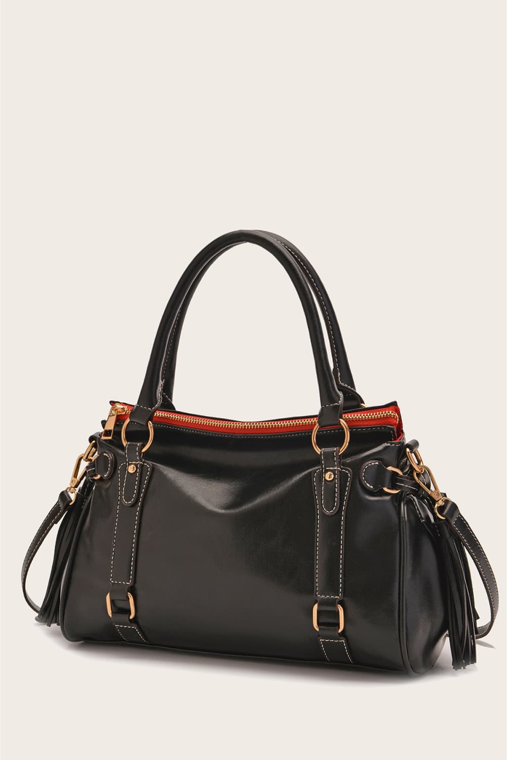 Honeybee Mumford's Leather Handbag