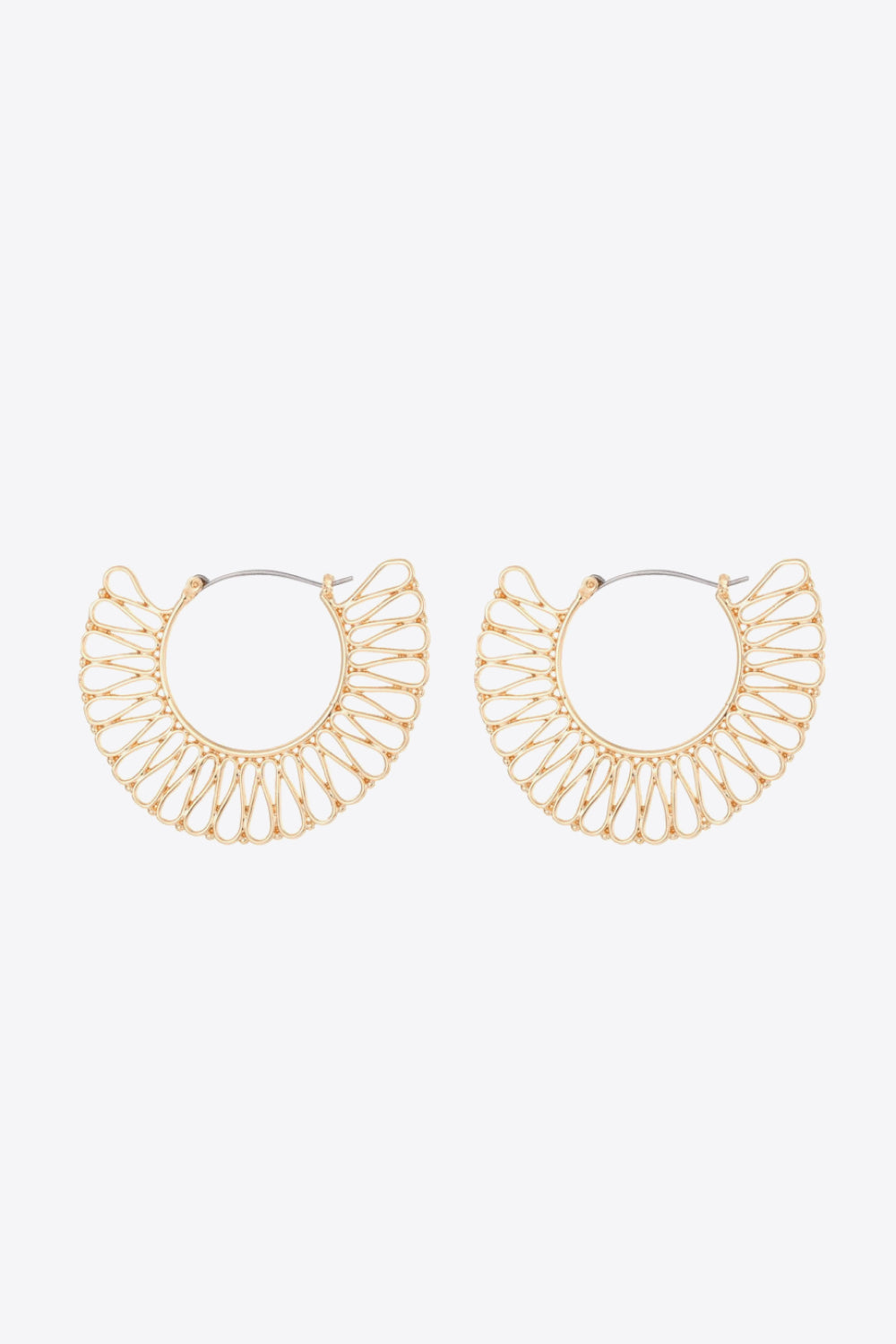 honeybee Mumford's 18K Gold-Plated Cutout Earrings