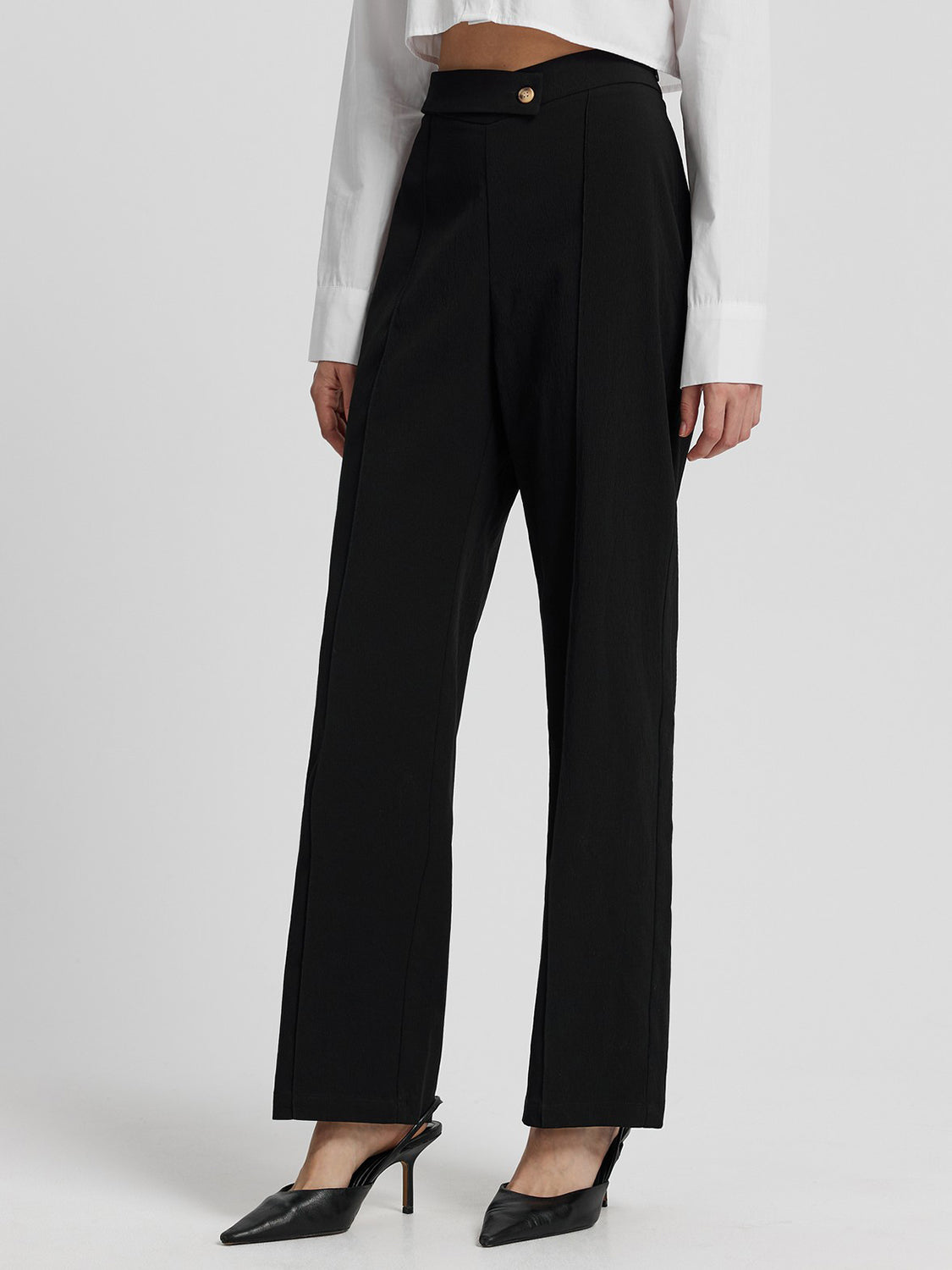 Honeybee Mumford's High Waist Straight Pants