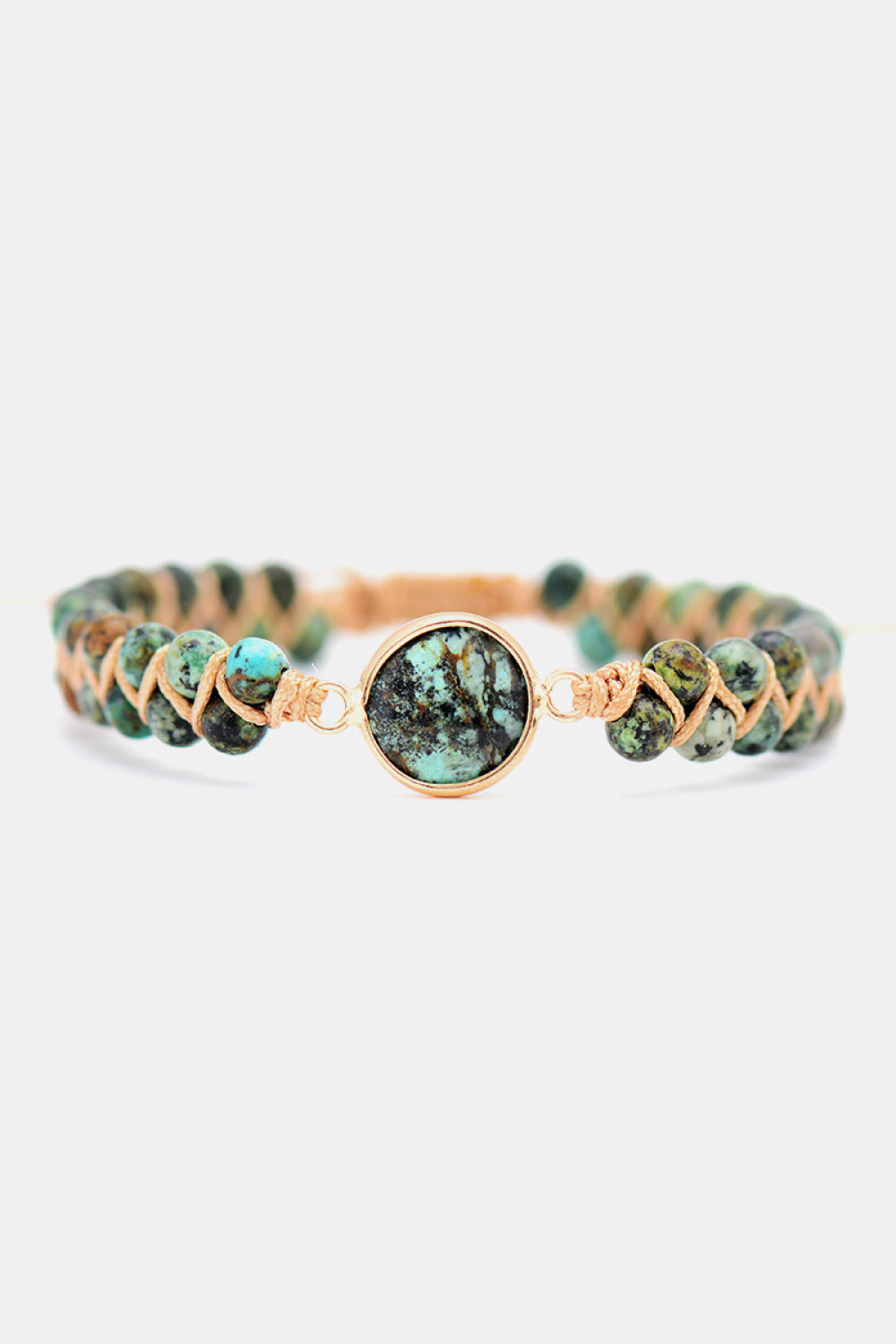 honeybee Mumford's Beaded Copper Bracelet