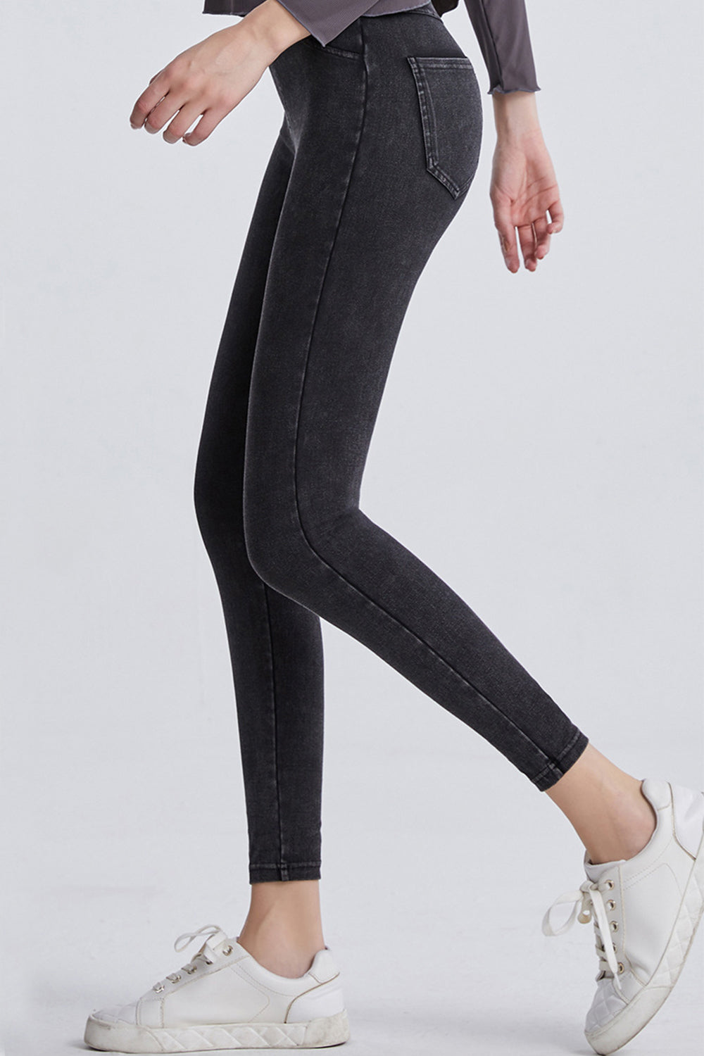 Honeybee Mumford's High Waist Cropped Jeans