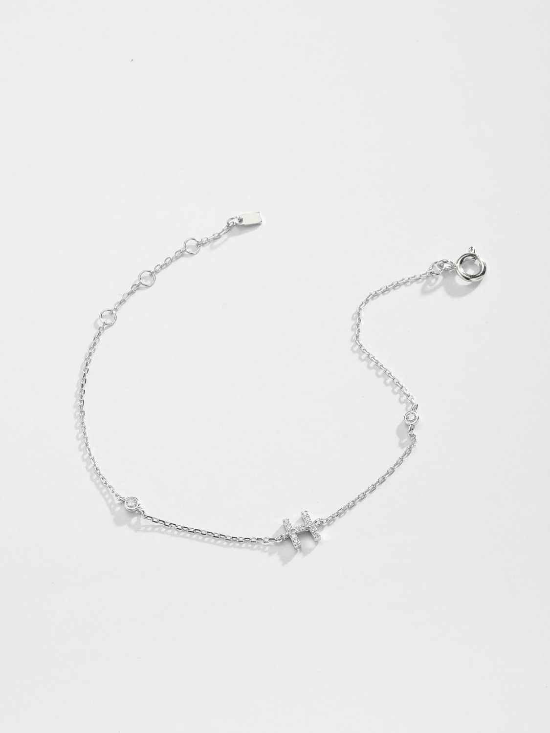 Honeybee Mumford's G To K Sterling Silver Bracelet