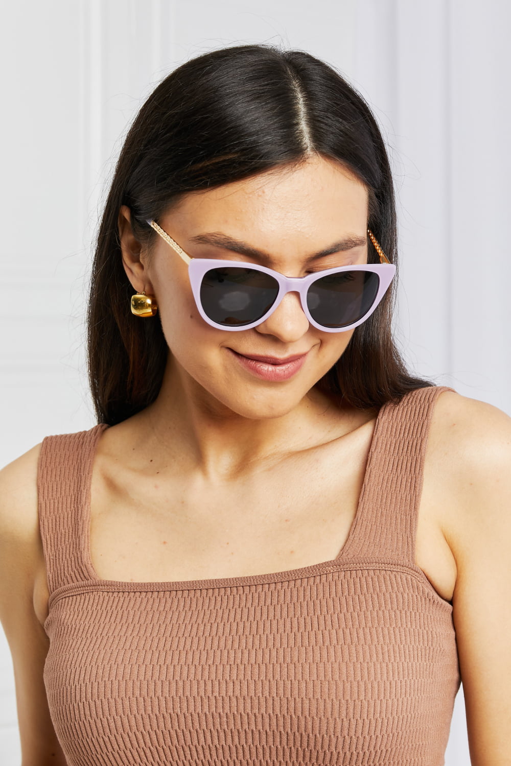 Honeybee Mumford's Cat-Eye Acetate Frame Sunglasses