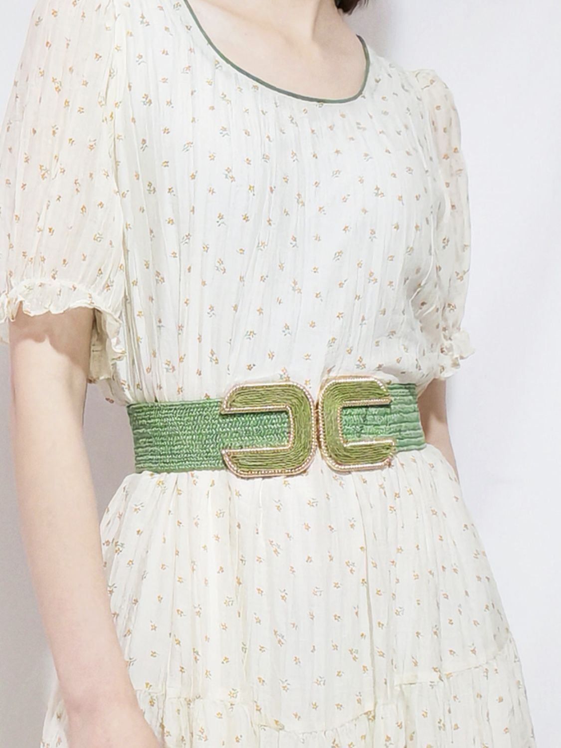 Honeybee Mumford's Wide Braid Belt