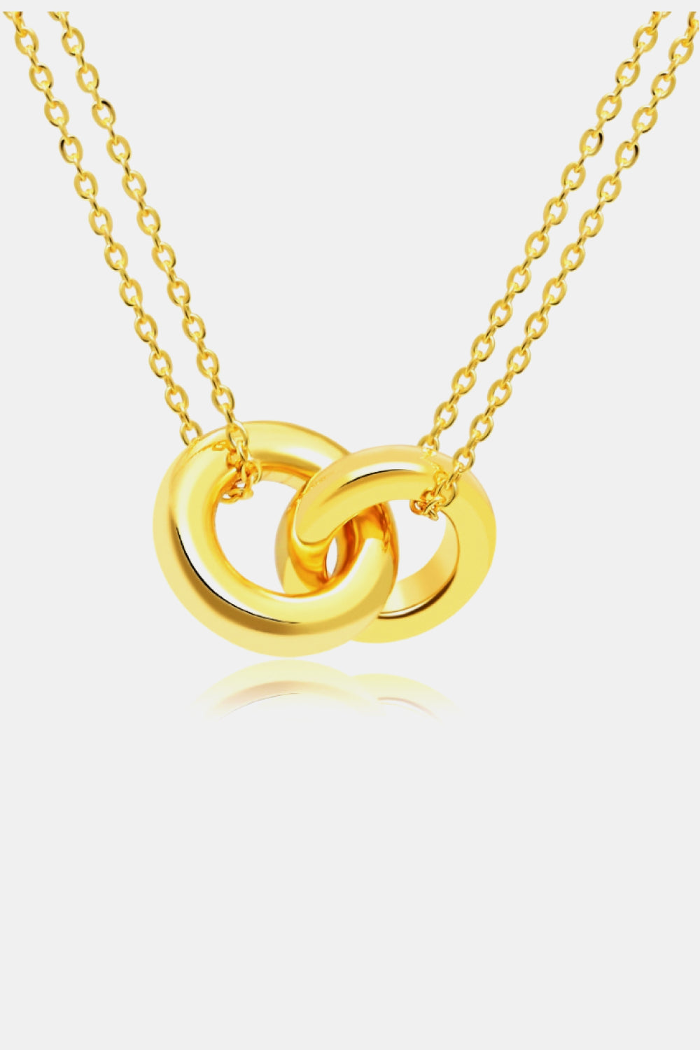 Honeybee Mumford's Linked Ring Pendant Chain Necklace