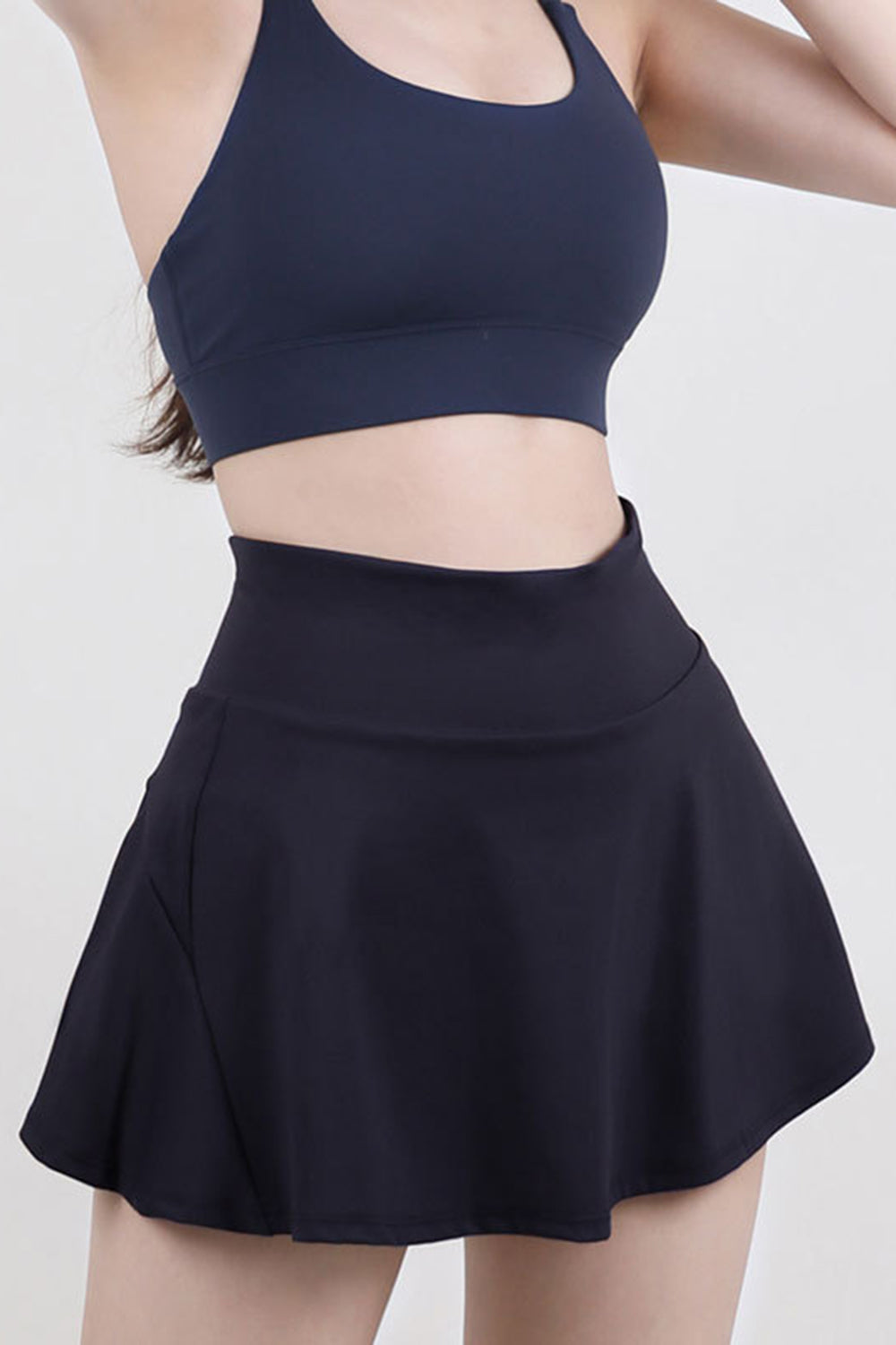 Honeybee Mumford's High Waist Pleated Active Skirt