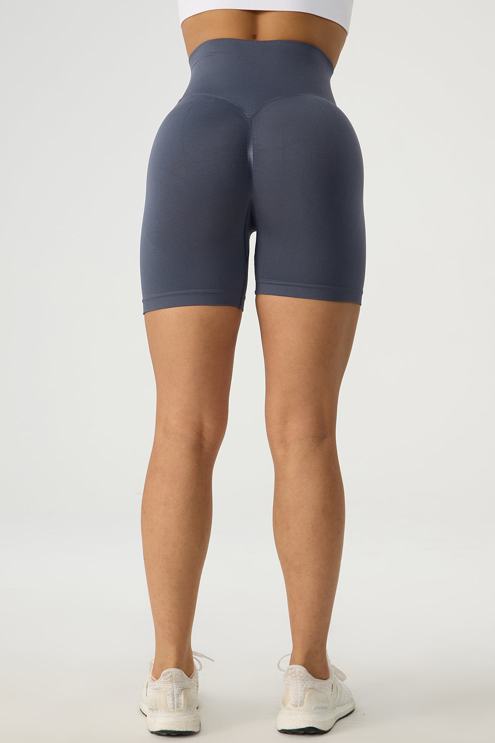 Honeybee Mumford's High Waist Wide Waistband Active Shorts