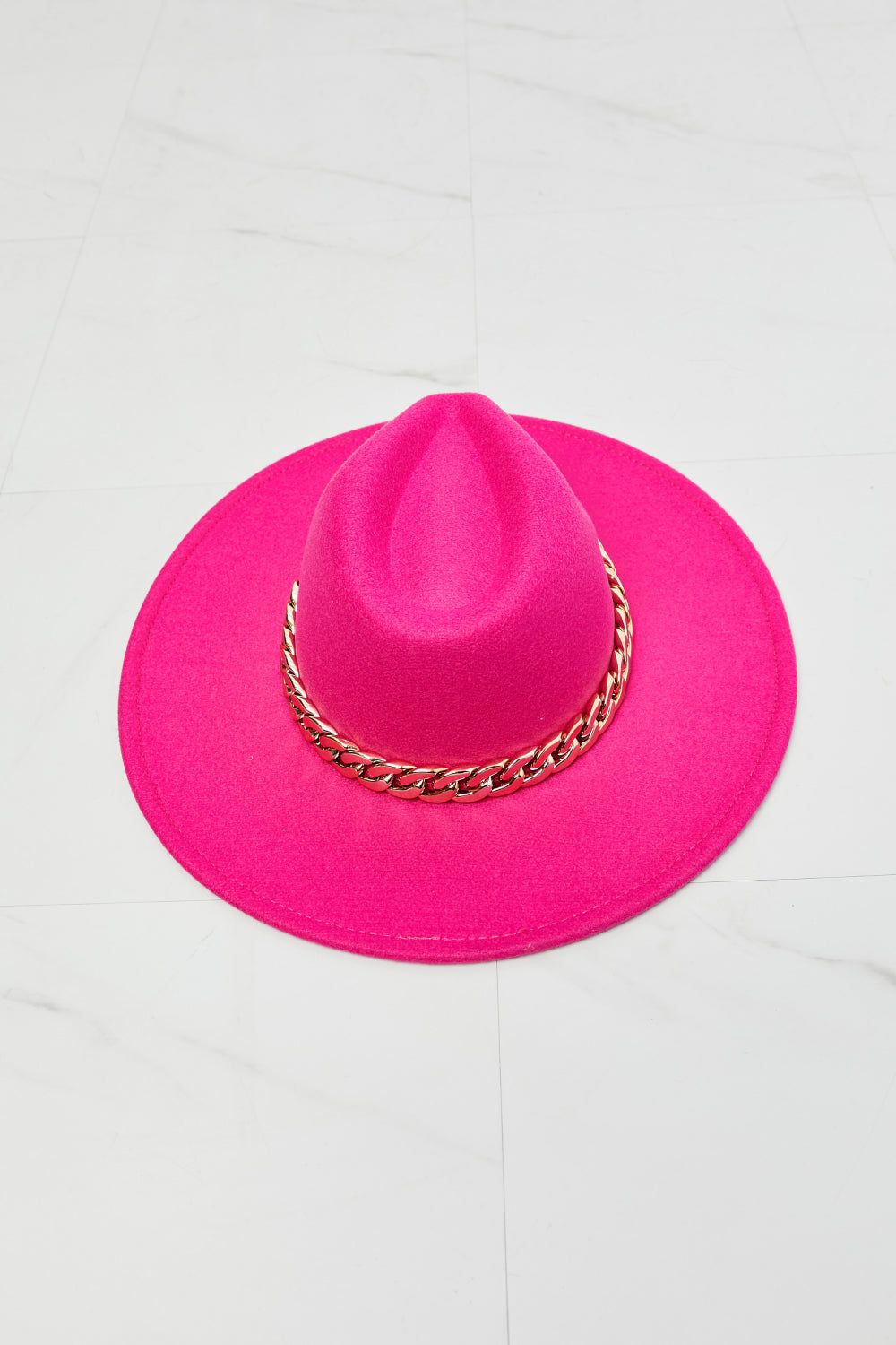 Honeybee Mumford's Keep Your Promise Fedora Hat in Pink