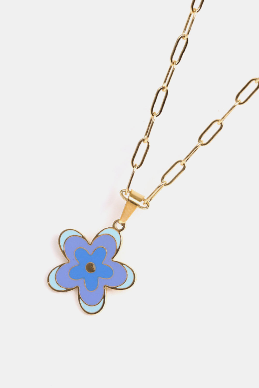 honeybee Mumford's Flower Pendant Necklace