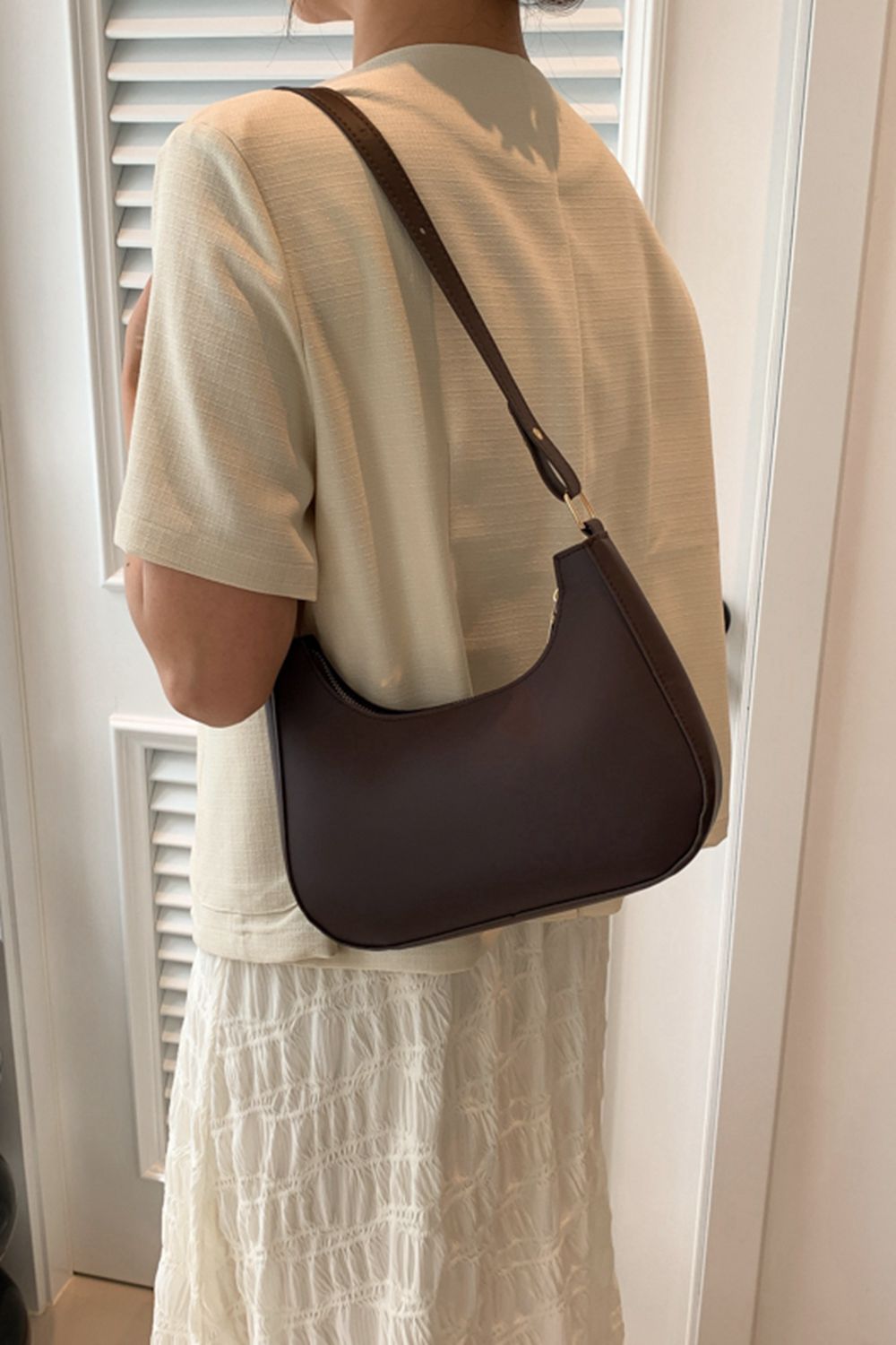 Honeybee Mumford's Leather Shoulder Bag