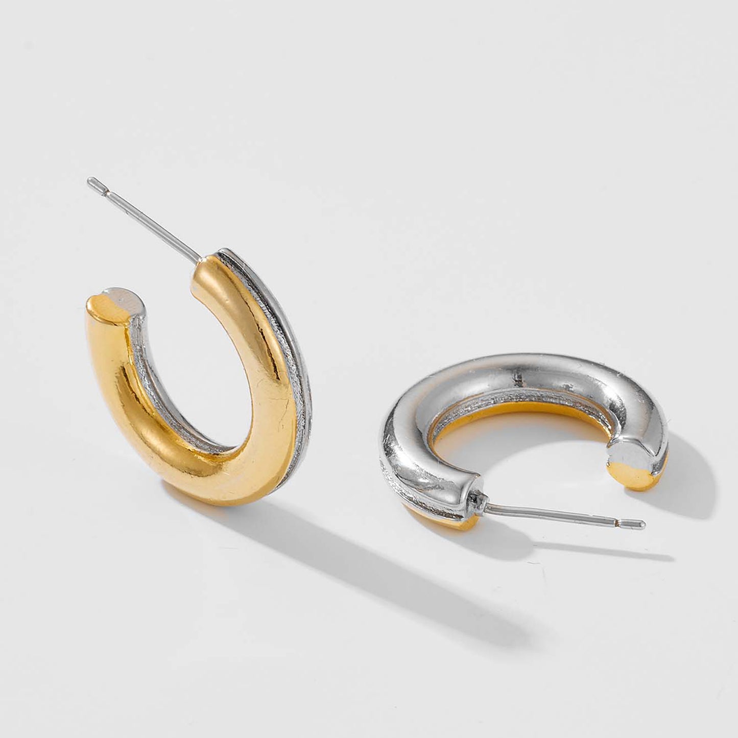 honeybee Mumford's Sterling Silver C-Hoop Earrings