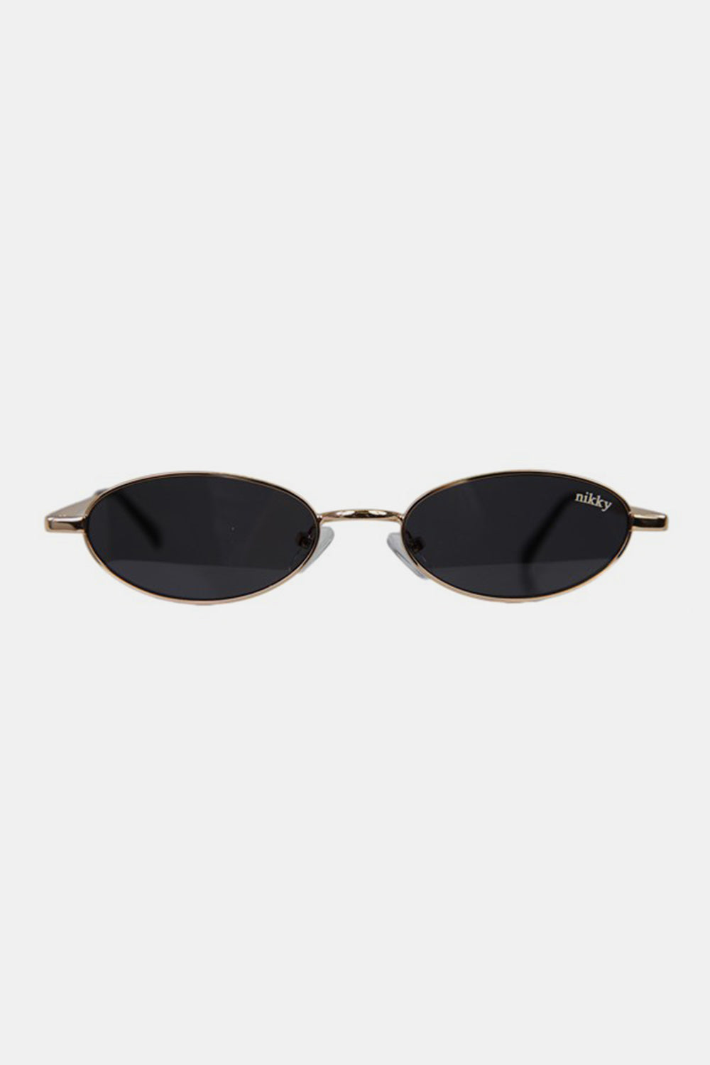 Honeybee Mumford's Nicole Lee Metal Frame Finley Oval Sunglasses