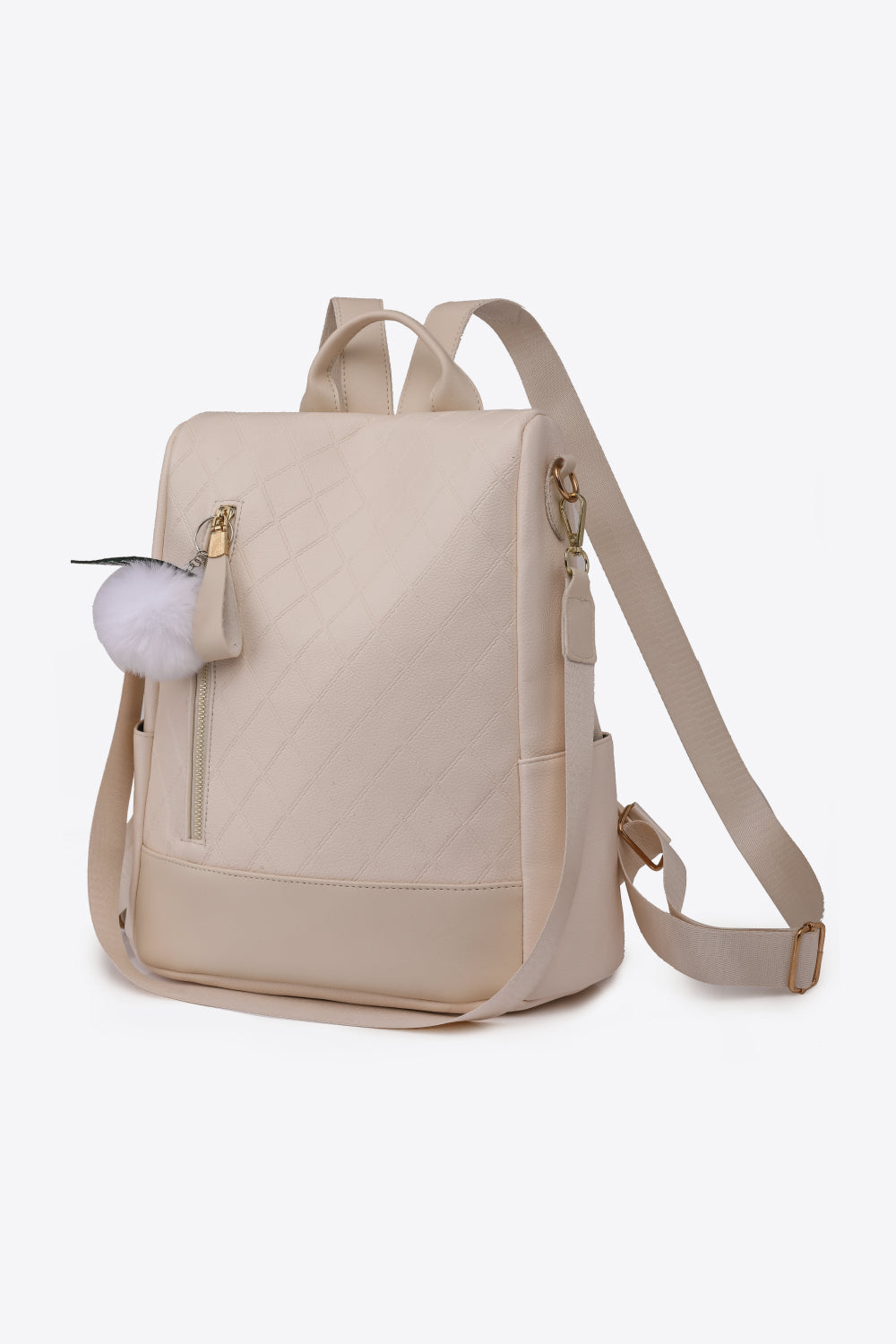 honeybee Mumford's Pum-Pum Zipper Backpack