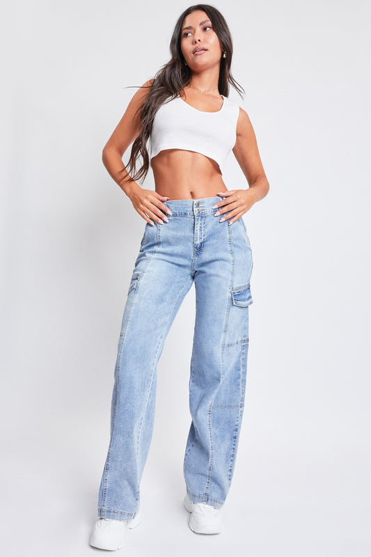 Honeybee Mumford's High-Rise Straight Cargo Jeans