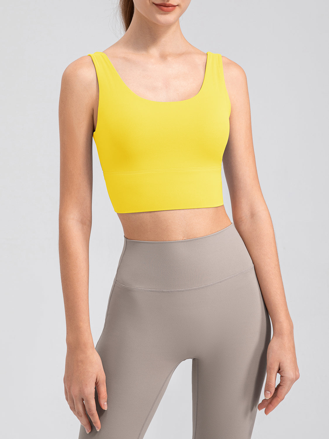 Honeybee Mumford's Scoop Neck Wide Strap Active Tank