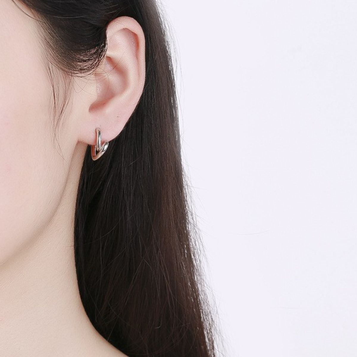 honeybee Mumford's Alloy Irregular Heart Earrings