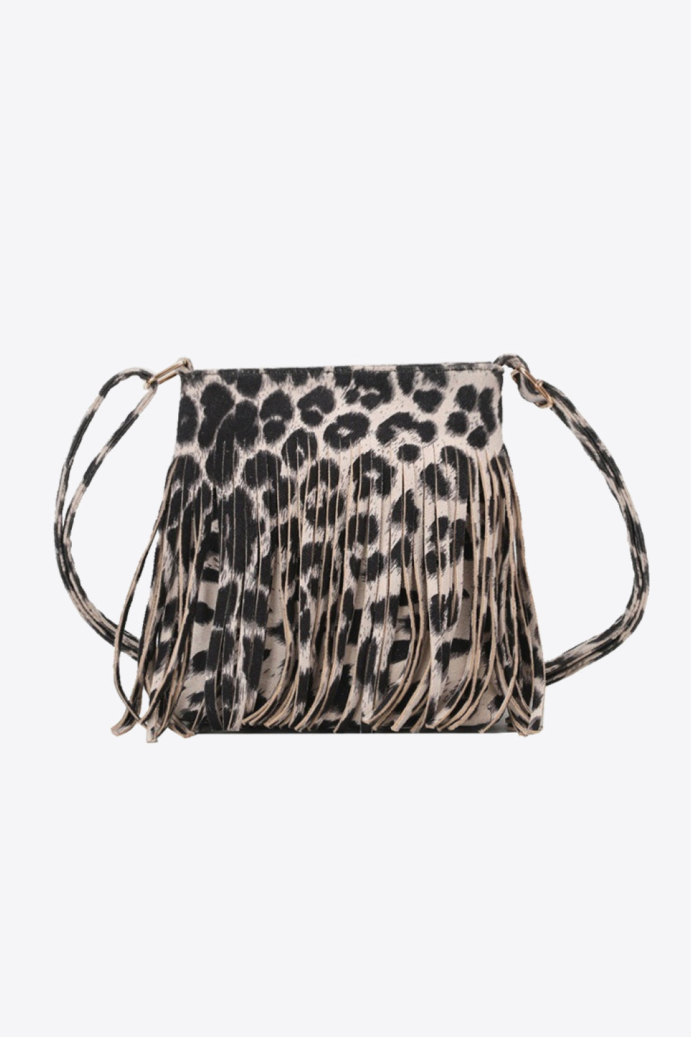 Honeybee Mumford's Leather Crossbody Bag with Fringe