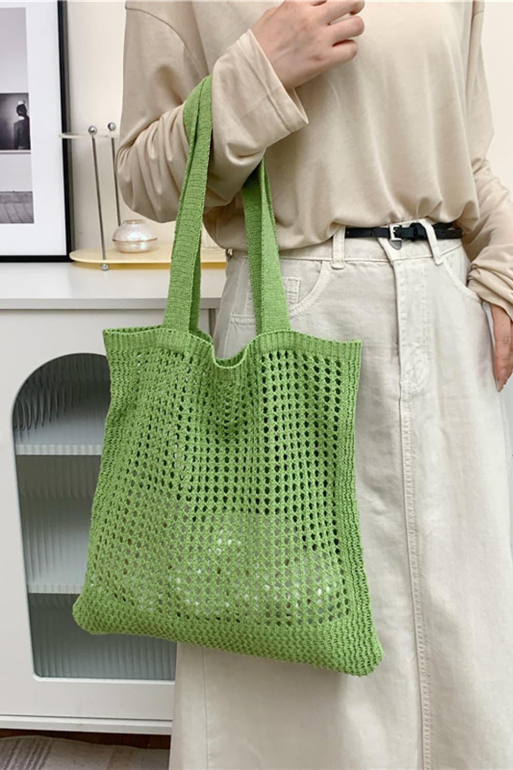 Honeybee Mumford's nOpenwork Tote Bag