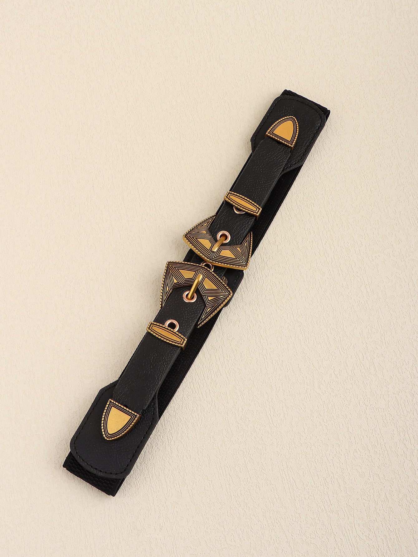 Honeybee Mumford's Double Buckle Leather Belt