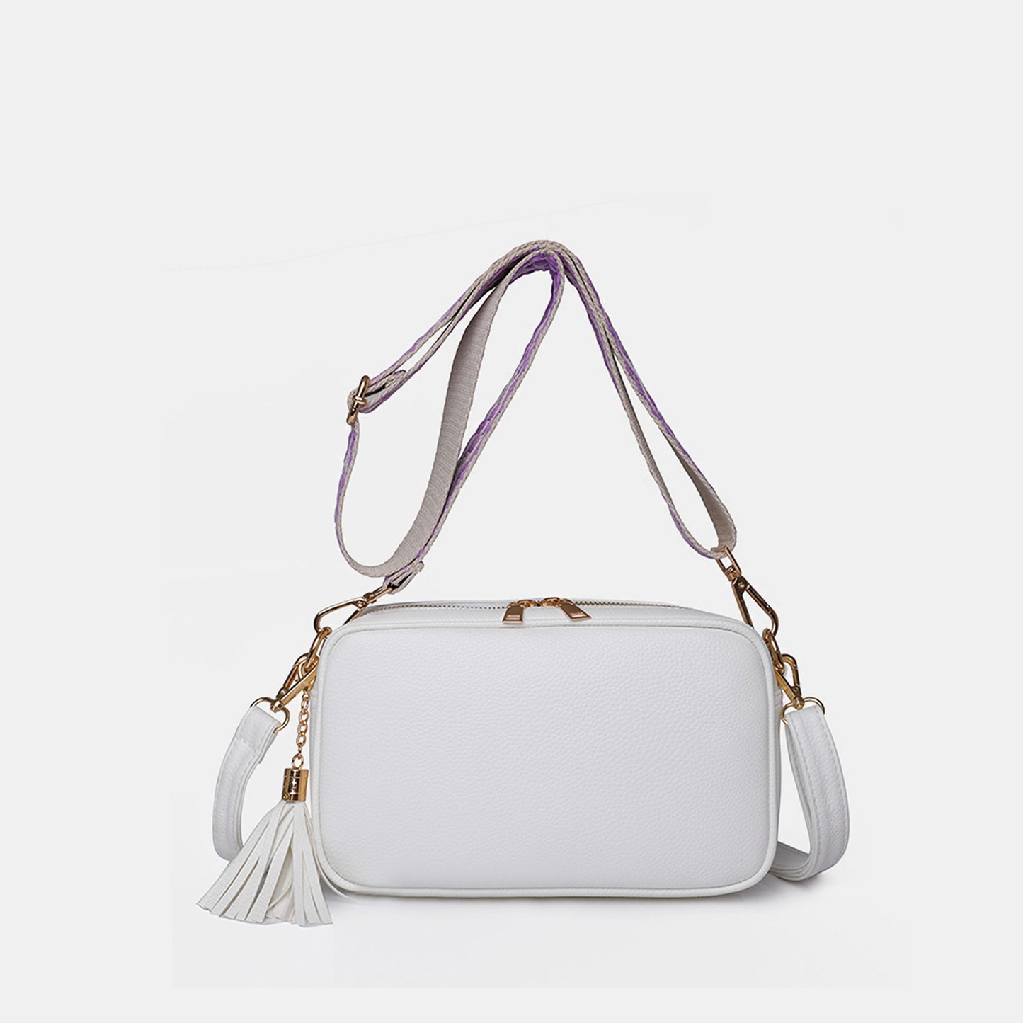 Honeybee Mumford's Tassel Leather Crossbody Bag