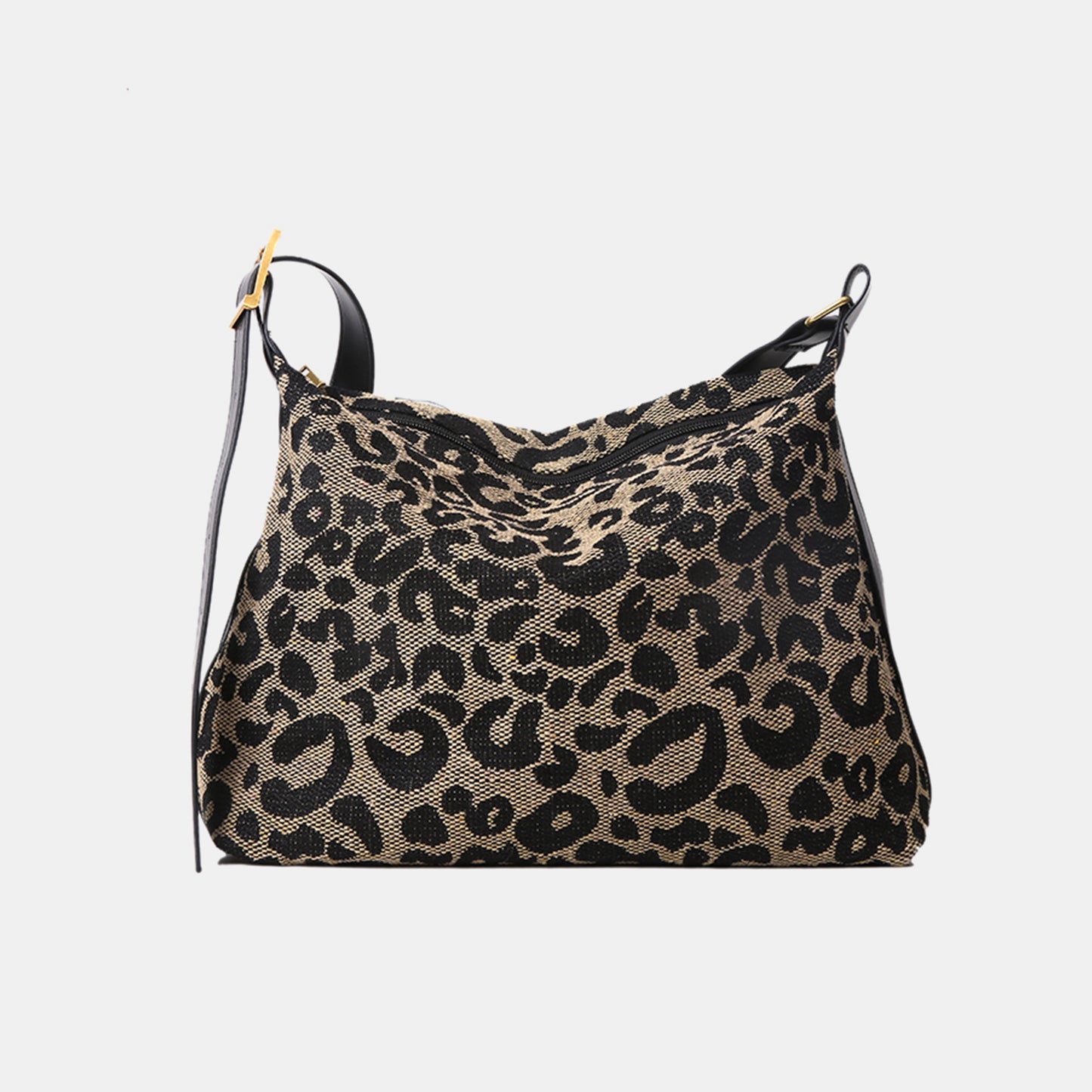 Honeybee Mumford's Leather Leopard Shoulder Bag