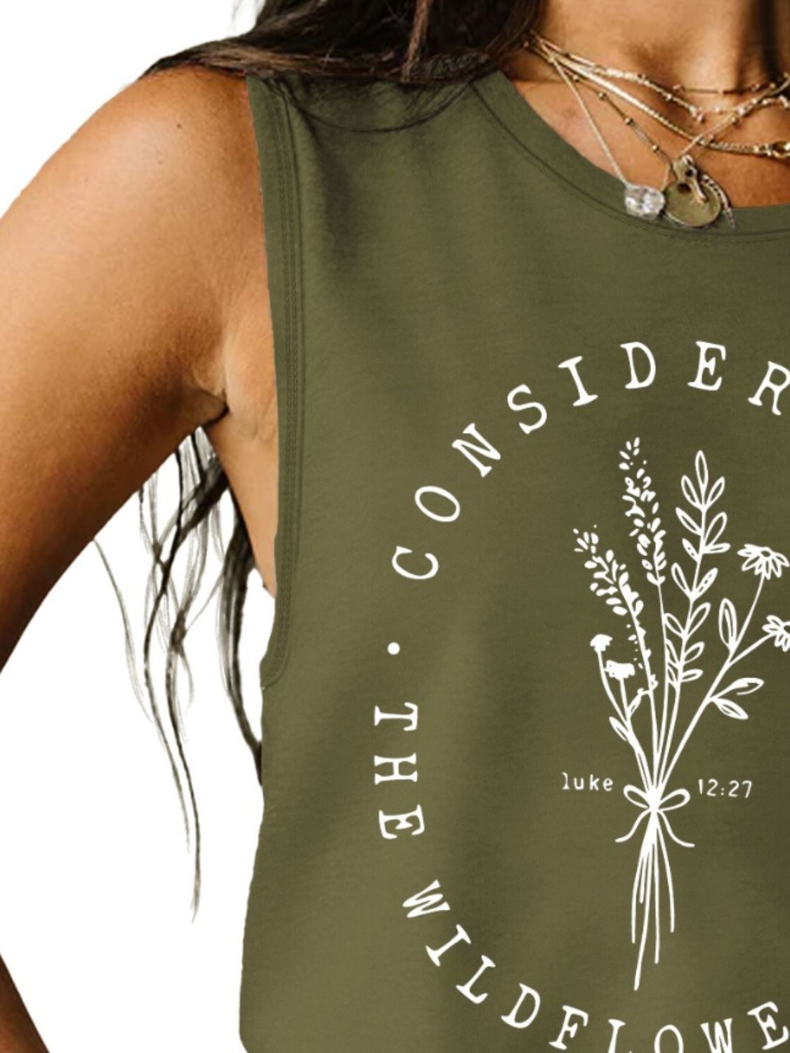 Honeybee Mumford's Graphic Round Neck Tank