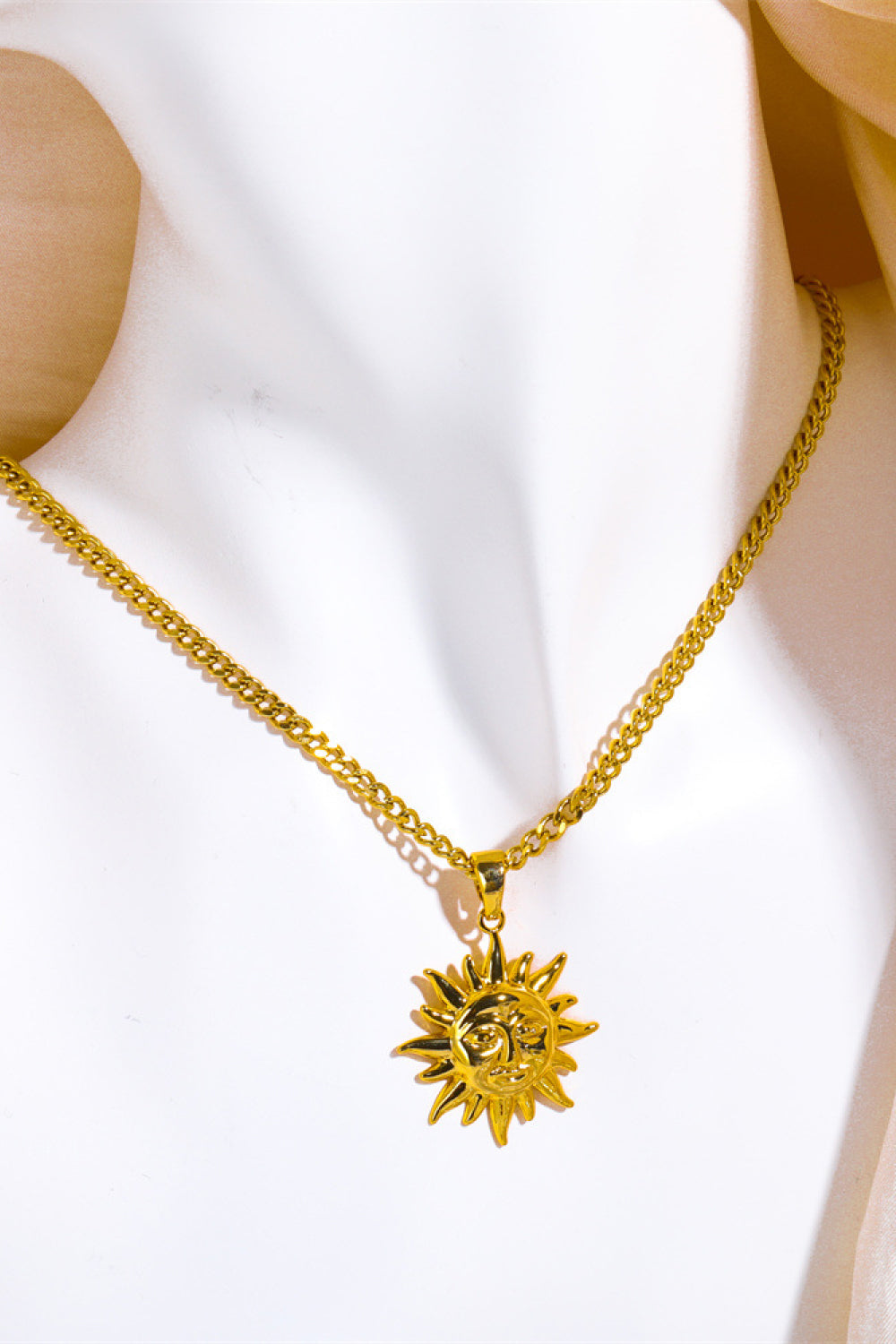 Honeybee Mumford's Sun Pendant Necklace