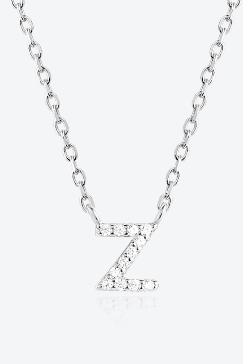 Honeybee Mumford's V To Z Sterling Silver Necklace