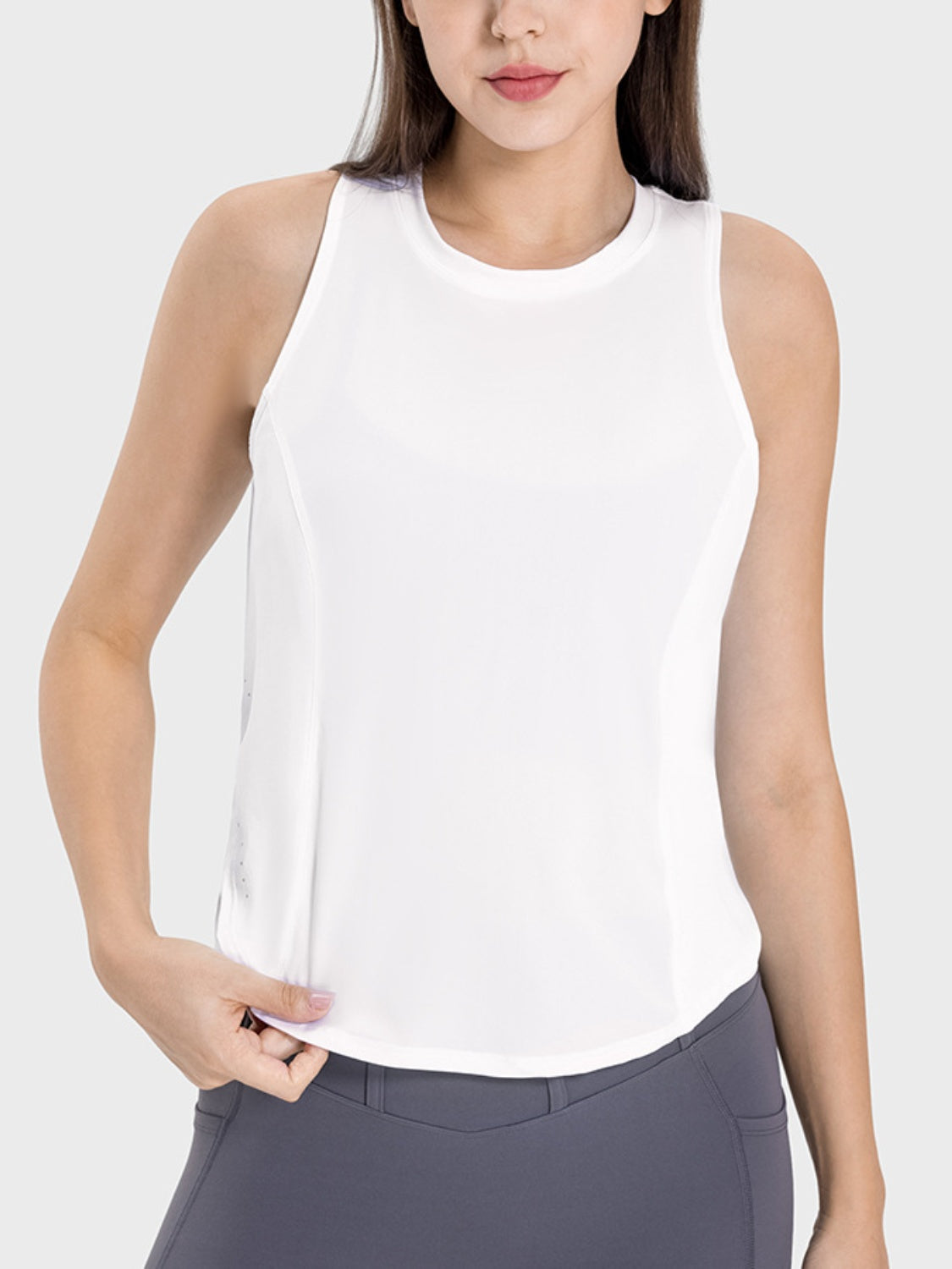 Honeybee Mumford's Round Neck Active Tank