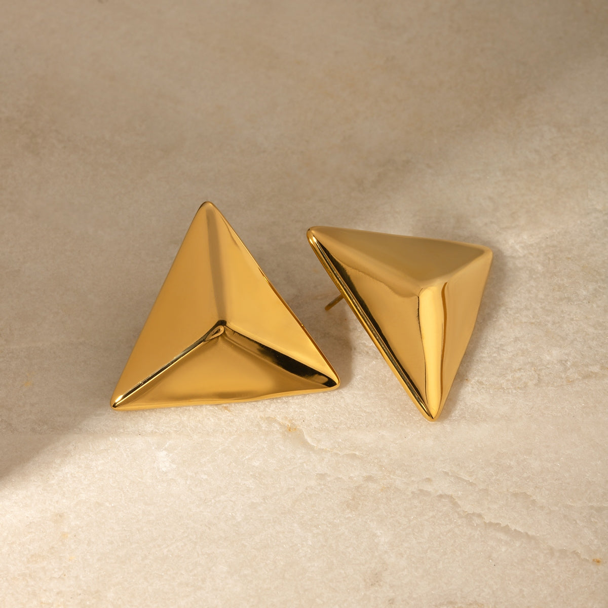 honeybee Mumford's Triangle Earrings