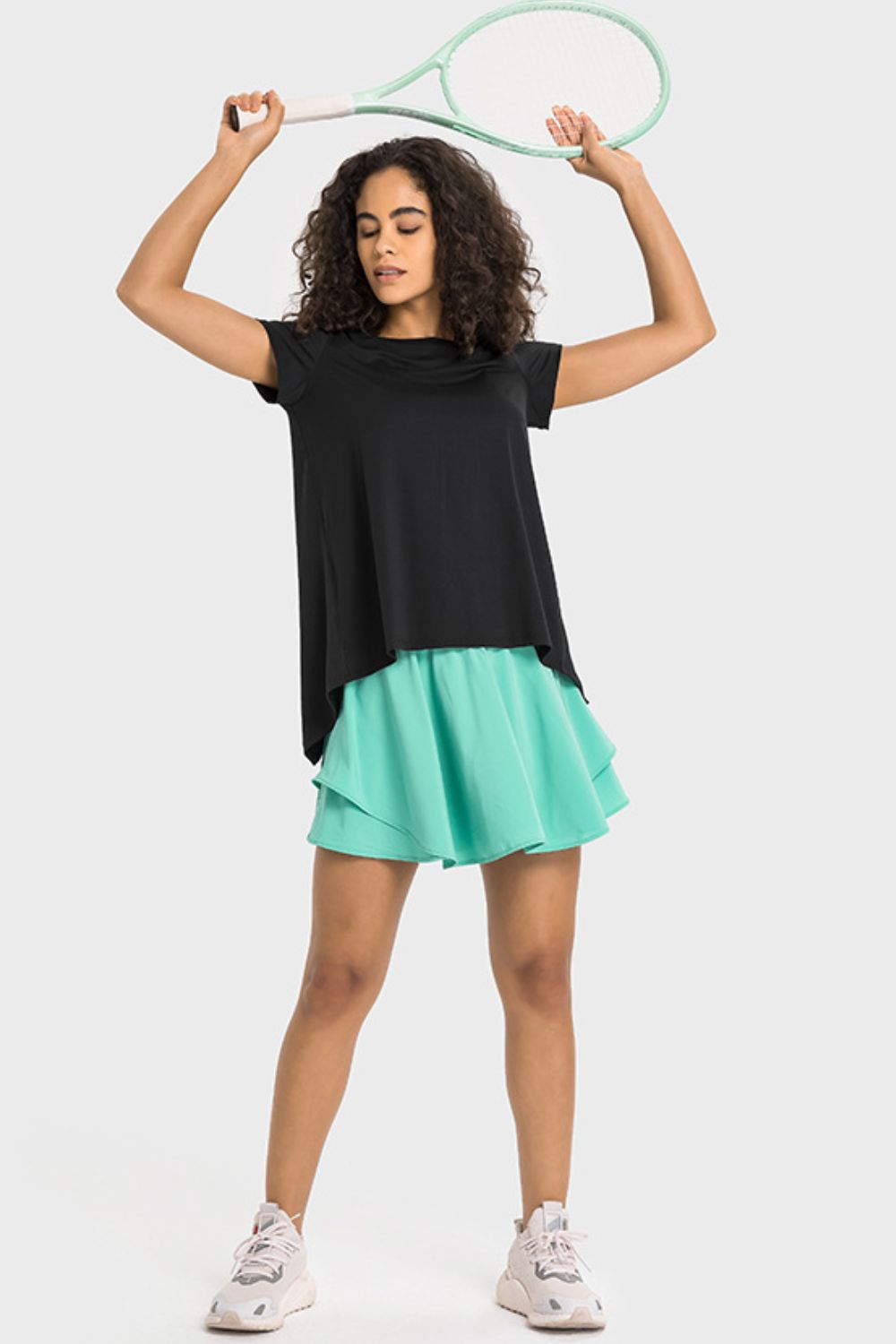 Honeybee Mumford's Tie Back Short Sleeve Sports Tee